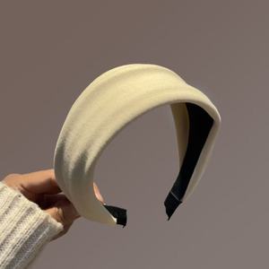French style simple wide-brimmed all-match hairband temperament fashion cute girl sweet temperament hair accessories - Product Image 6