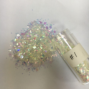 High Gloss Iridescent Chunky <strong>Glitter</strong> Yellow White Pink <strong>Blue</strong> Colorful for Craft Resin, Nail, Tumblers, Painting, Snow Globe - Product Image 2