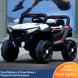 Voiture électrique pour enfants, véhicule tout-terrain télécommandé en plastique pour garçons, filles, bébés, <span class=keywords><strong>jouet</strong></span> à conduire soi-même - Product Image 3