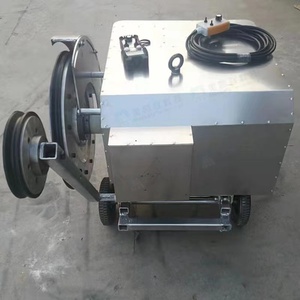 Cina produttore di filo diamantato sega macchina per tagliare la pietra enorme granito livellamento cava pietra fresa rotaia corda sega - Product Image 5