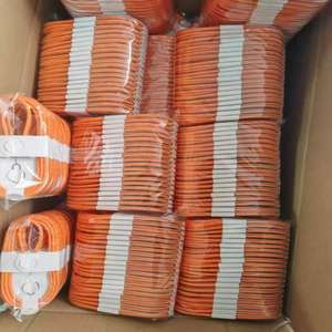 Cable USB Tipo C Trenzado de Nailon Naranja de 3 Pies y 60 W con Carga Rápida PD para iPhone y Computadora, Conductor de Cobre Puro - Product Image 5