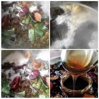 Aceite de crecimiento de hierbas naturales Chebe en polvo para prevenir y retardar la pérdida de cabello y detener el cabello africano dañado nutre el cabello
