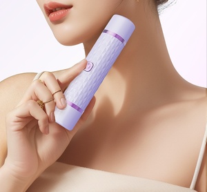 Tondeuse électrique à double lame pour femmes, tondeuse pour les zones <span class=keywords><strong>intimes</strong></span> et privées, tondeuse pour les aisselles et les jambes, éliminateur de poils <span class=keywords><strong>des</strong></span> talons - Product Image 6