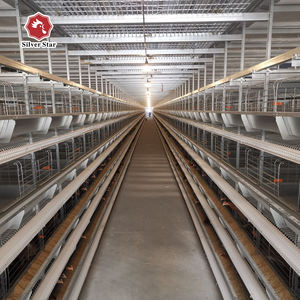 อุปกรณ์เลี้ยงไก่แบบอัตโนมัติชุบสังกะสีแบบจุ่มร้อน ยี่ห้อซิลเวอร์สตาร์ สำหรับไก่ไข่ 112 ตัว/กรง - Product Image 5