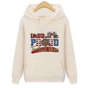 Sudadera con capucha activa personalizada para mujer, sudadera suave para deporte - Product Image 3