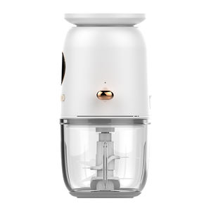 Mini picadora de comida eléctrica portátil, picadora de ajo con escala, cocina, camping, picnic - Product Image 3