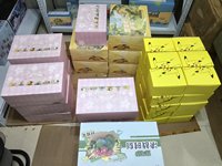 CHXu Nouveau 100% Authentique Anime Japonais 6 Pièces/Boîte Série Pokémon Battle Time V2 Boîte Mystère Figurines Gengar à Base Lumineuse
