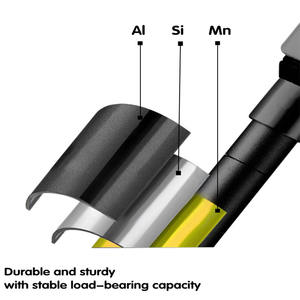 Bâtons <span class=keywords><strong>de</strong></span> randonnée en plein air, bâtons antidérapants <span class=keywords><strong>de</strong></span> <span class=keywords><strong>ski</strong></span> rétractables ultra légers, équipement <span class=keywords><strong>de</strong></span> randonnée multifonctionnel - Product Image 6
