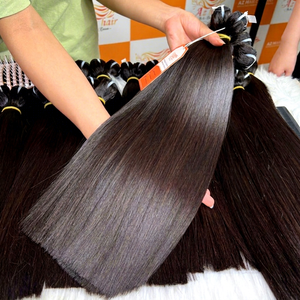 Extensions de Cheveux Humains Vietnamiens Remy 12A Prêts à Expédier, Super Double Drawn, Lisses Comme des Baguettes, Longueur Complète 8-32'', Toutes Couleurs, en Lots - Product Image 1