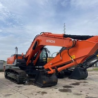 Excavatrice d'occasion Hitachi Zx350 du Japon à vendre, excavatrice sur chenilles hydraulique Hitachi Zx350, excavatrices Hitachi d'occasion