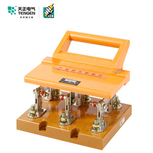 Tengen Hd11f 400 3p Knife Switch 400a Three Phase Disconnect With Silver Contacts And <b>Pc</b> Shell - Product Image 1