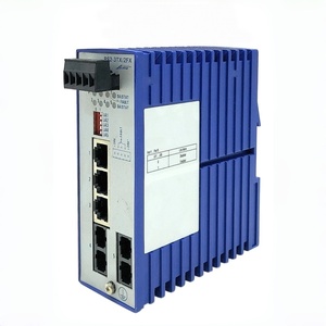 สวิตช์อีเธอร์เน็ตอุตสาหกรรม RS2-3TX/2FX-EEC รุ่นใหม่ล่าสุด 3 พอร์ต TX 2 พอร์ต FX ไฟเบอร์ SC แบบ Unmanaged ติดตั้งบนราง DIN 9.6-32VDC-40c~+70c - Product Image 5