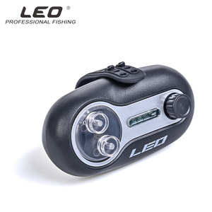Leo Electronic Fish Bell Alarm High Sensitivity <b>Night</b> Fishing Signal <b>Sensor</b> <b>Light</b> Battery Powered Plastic Material - Product Image 3