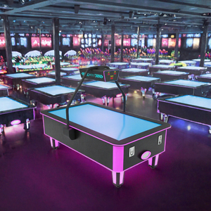 Máquina de Juego Arcade de Air Hockey Operada con Monedas, Consola Deportiva para Dos Jugadores para Centro de Entretenimiento Interior - Product Image 2