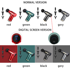 Pistola de masaje con carga USB, percusión de tejido profundo, espalda, 6 niveles para atletas, masajeador muscular para aliviar el dolor con 4 cabezales de masaje - Product Image 6