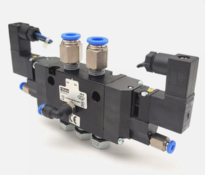 Válvula Solenoide Neumática Parker - Serie B5 B512BB549C con Válvula de Control Wuzhong China y Regulador de Filtro Fisher 67C - Product Image 5