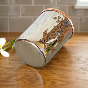 Round Metal Food Container With Lid Classic Design Printing <b>Storage</b> <b>Box</b> For <b>Kitchen</b> Use - Product Image 5