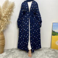 Dernière Collection Abaya de Mode Musulmane avec Foulard Ensemble 2 Pièces Vente en Gros Abaya Égyptienne Dubaï Vêtements pour Femmes Modèles de Luxe #2002