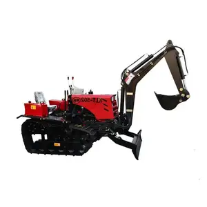 New Designed Agricultural Machinery And Equipment Remote Control Mini Crawler Cultivator 100HP Mini Crawler Tractors For Sale