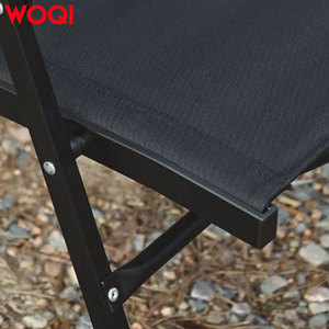 Silla Plegable WOQI para Jardín, Camping, Aire Libre, Portátil para Camping, Picnic, Pesca, Barbacoa, Asiento de Director, Marco de Aleación de Aluminio - Product Image 4