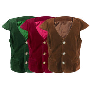 BAIGE Boys Ruffled Medieval Pirate Knight Stage Performance Wear Victorian Era <span class=keywords><strong>Vampire</strong></span> Renaissance Costume para niños - Product Image 6