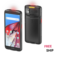 Terminal Portátil PDA Android 13 en Oferta, IP67, Escáner de Código de Barras NFC, 5000 mAh, PDA Industrial Resistente, Colector de Datos, Software EMM