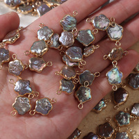 Perles d'eau douce naturelles de qualité AA en gros, forme baroque irrégulière, pour la création de bijoux DIY (bracelets, colliers) avec sertissage clos