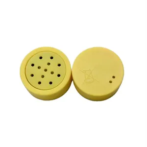 Factory Customized Mini Round Recorded Sound Squeeze Button Box Module For Audio Books Plush Toys Multi Language Voice Music