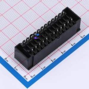 DB2EVHBM-3.5-2*12P-BK Plug-in Terminal Block Through hole,P=3.5mm Board-to-Board / Socket - Closed Screw Fixing 2x12P 3.5mm - Product Image 2