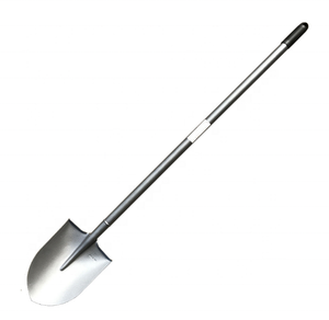 พลั่วเหล็กด้ามโลหะ สำหรับขุดดินในสวน งานก่อสร้าง และการเกษตร - Product Image 1