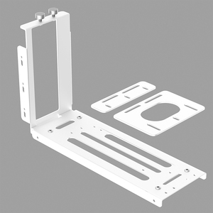 Vertical <strong>GPU</strong> <strong>Mount</strong> Bracket, 2 Slots Graphics Card Holder with Hardware, eGPU Dock, External <strong>GPU</strong> Docking Station , White - Product Image 1