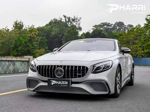 Nuovo Kit di Conversione Carrozzeria per <span class=keywords><strong>C217</strong></span> S Coupé 2015-2018, Aggiornamento a S63/S65 AMG, Paraurti Anteriori/Posteriori e Griglia, Montaggio a Bullone - Product Image 6