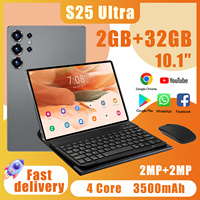 Tablette Android pas chère ODM JDLPB-30 S25 Ultra 5G, écran 10,1 pouces, double cœur, haute résolution, tablette éducative pour enfants, tablette scolaire