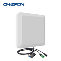 Lecteur RFID longue portée UHF CHAFON CF561 ISO1800-6C(EPC GEN2) 6dBi en ABS avec USB RS232 WG Trigger pour la gestion des camions poubelles