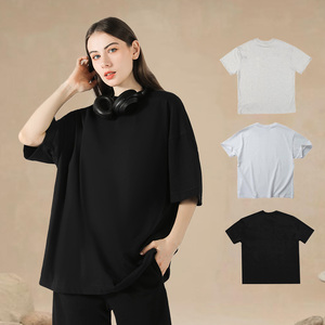 T-<span class=keywords><strong>shirt</strong></span> surdimensionné de haute qualité, imprimé à l'écran personnalisé, t-<span class=keywords><strong>shirt</strong></span> graphique épais pour hommes, t-shirts graphiques pour femmes - Product Image 2