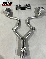 RVE Plug-and-Play Valvetronic Catback Auspuffanlage für Mercedes-Benz SL500 R230 M113 5.0L V8 2001-2012 |   Edelstahl-Leistungssystem
