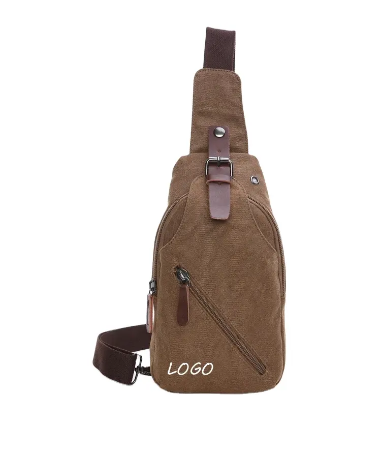 Tùy Chỉnh Crossbody Túi Thể Thao Ngoài Trời Và Giải Trí Vải Không Thấm Nước Vai Túi Thời Trang Treo Người Đàn Ông Của Ngực Túi