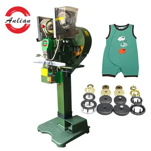 Atomatic Feeding Button Punching Plastic Snap Button Machine