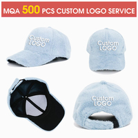 Casquettes de baseball en velours personnalisées de haute qualité unisexe hiver en plein air chaud sport papa chapeaux avec logo brodé pour hommes et femmes