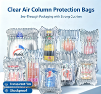 Emballage de protection antichoc gonflable pour bouteilles de vin : sac à colonne d'air personnalisé pour l'expédition, coussin à bulles anti-chute