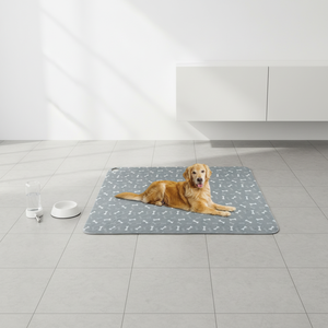 Tapis d'entraînement réutilisables pour chiens, super absorbants, imperméables, lavables et à séchage rapide pour chiens, chats et oiseaux - Product Image 1