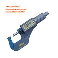Micrómetro Digital IP65 de 0-25 mm, Micrómetro Exterior Electrónico de Alta Precisión de 0.001 mm con Herramienta de Control de Calidad Industrial