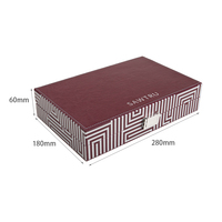 Boîte à dattes en bois personnalisée de luxe pour le Ramadan, boîte à bonbons en bois avec certificat SABER
