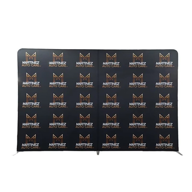2025 Custom  Parties Trade Background Portable Foldable  Birthday Photography Back Drop Wall Backdrop