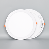 Plafonnier LED encastré mince 12W 3000K 4000K 6500K 110 degrés pour maison, bureau et commerce
