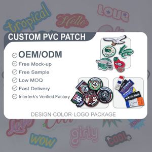 Fabricant de patchs en caoutchouc 3D, badges en silicone et PVC gaufrés, personnalisables avec logo, pour sacs à dos souples, chapeaux et couture, avec fermeture auto-agrippante - Product Image 3