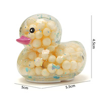 Canard en caoutchouc coloré personnalisé de 2 pouces, jouets de bain pour bébés, mini-canards colorés uniques en vrac pour enfants