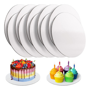 Base para Pastel de Cartón Corrugado de 2 mm, Base Redonda Extra Resistente para Pastel - Product Image 5