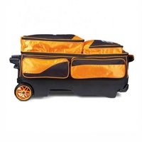 Logo Warna Kustom Nilon Kuat Tas Boling Roller 3 Bola Terbaik