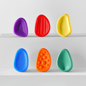 Juguete Sensorial de Silicona, Divertido, para Aliviar la Ansiedad y el Estrés, Textura Personalizada, Color Personalizado, Aprietable, para Niños con Autismo - Product Image 1